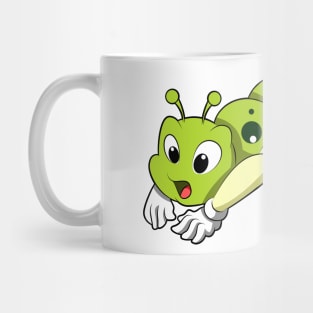 Caterpillar at Yoga Stretching exercises Mug